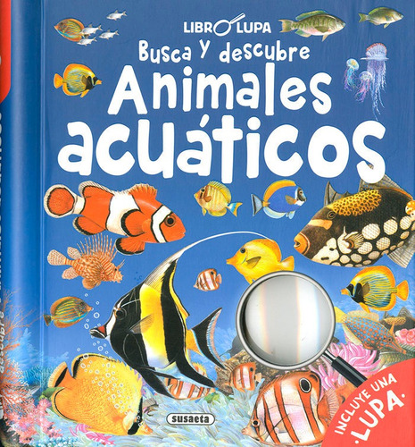 Libro Busca Y Descubre Animales Acuaticos - Ediciones, Su...