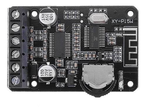 Amplificador Xy-p15w Bluetooth 5.0 10w 15w 20w Potencia de salida RMS 20 W