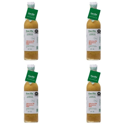 Aderezo De Mostaza Y Miel Gavilla 500 Ml - 4 Pza