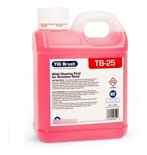 Fluido Tig Brush Tb-25 | 1 Gal (3.8 Lt)