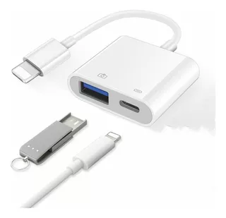 Adaptador/ Conector Lightning Usb 3.0 Camara iPad /iPhone