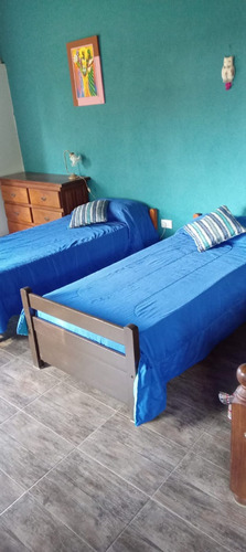 Alquiler Cabaña Monoambiente Merlo San Luis Con Pileta Para 3 / 4 Personas Temporal A Cuadras Del Centro