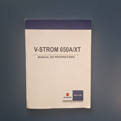 Manual Da Suzuki V-strom 650 A E Xt 2016 Original (Usado)