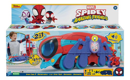 Spidey Y Sus Sorprendentes Amigos Aracno Cuartel Aracnomóvi (Usado)