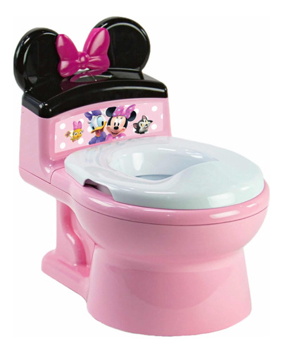 Baño De Entrenamiento Minnie Mouse Orinal Inodoro Para Niñas
