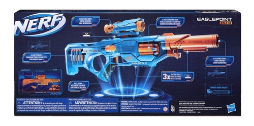 Nerf F0423 Ametralladora Multicolor Con Dardos