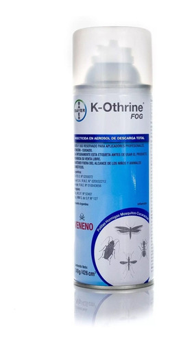 Insecticida En Aerosol K-othrine Fog De Bayer X 426cm3