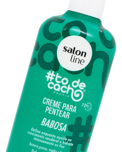 Salon Line To De Cacho Crema De Peinar Babosa Pelo X 300ml
