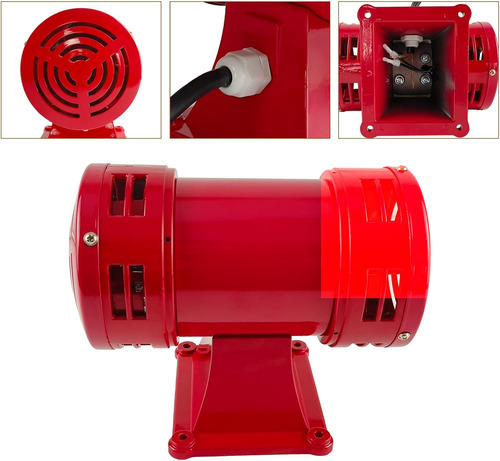Sirena Raid, Alarma De Sirena De 110 V, 150 Db, 60 Hz, Siren