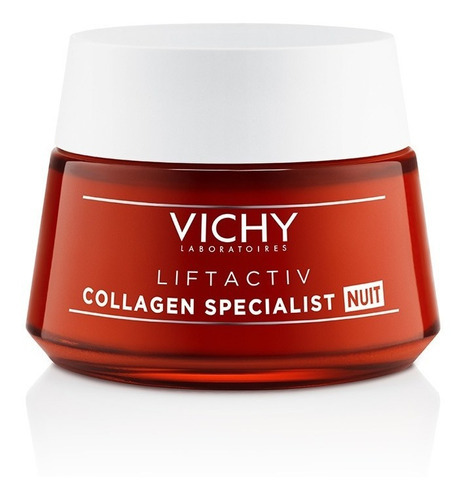 Vichy Liftactiv Collagen Specialist Noite Anti-idade 50ml  Momento De Aplicação Noite Tipo De Pele Todo Tipo De Pele