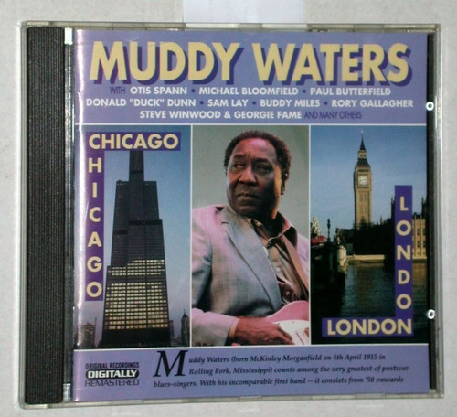 Muddy Waters Chicago London Cd Blues Nacional 