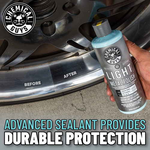 Pulimento Para Metales Chemical Guys Light Metal Polish Color Azul