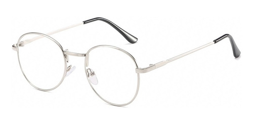 Imagen 1 de 8 de Gafas De Lentes Redondas Clásicas, Marco De Metal, Estilo V