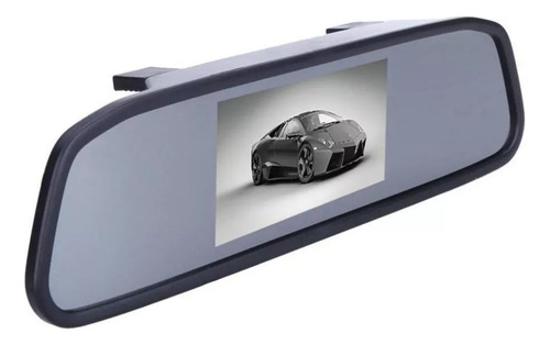 4.3 Monitor De Espelho Retrovisor De Carro Lcd Para Kit