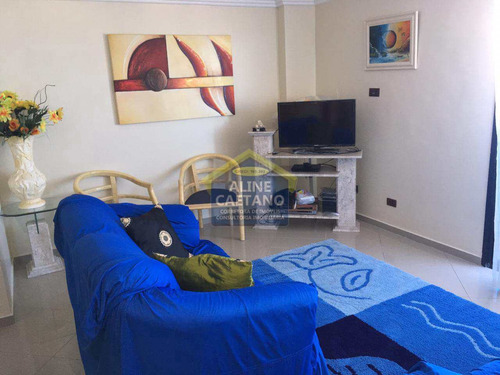 Imagem 18 de 30 de Cobertura Frente Mar, Mobiliada 4 Dorms,piscina Privativa!!!! - Vant5084
