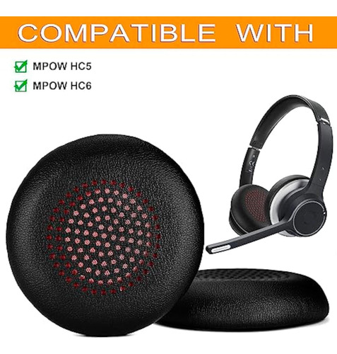 Almohadillas De Repuesto Polyskin Protein Para Mpow Hc5 Hc6