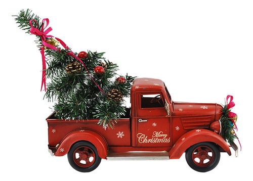 Camión Retro De Navidad, Camioneta De Granja, Accesorio