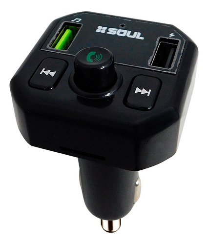 Transmisor Bluetooth Fm Mp3 Musica Auto Soul Display