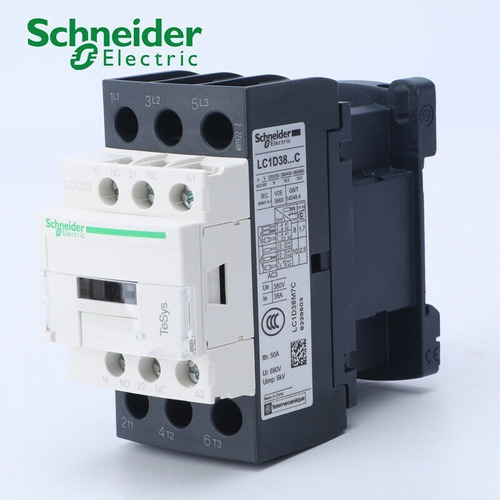 Contactor Electrico  Lc1d38m7c 50amp 