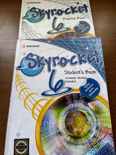 Libro De Inglés Skyrocket 6 Con Su Práctica.