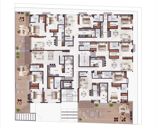 Imagen 2 de 3 de Apartamento En Venta En Zona Universitaria. Entrega Marzo. 2