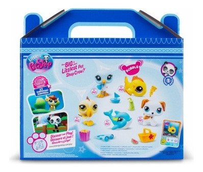 Playset Littlest Pet Shop Muñecos Codigo Sorpresa Playset