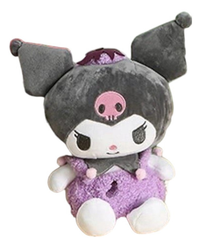 Peluche De 55cm Kuromi, Kitty, My Melody Violeta