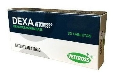 Dexa Vetcross Antinflamatorio Antitóxico X 30 Comprimidos 