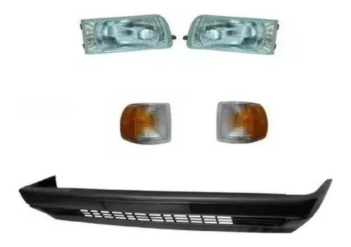 Combo De Gol Senda 91 92 93 94 95 96 Optica Giro Paragolpe!!