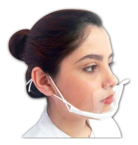Mascara Transparente Higienica Proteção Salivar Doctor Mask