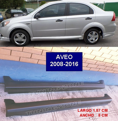 Estribos Deportivos Laterales Aveo Pontiac G3 08 09  2016