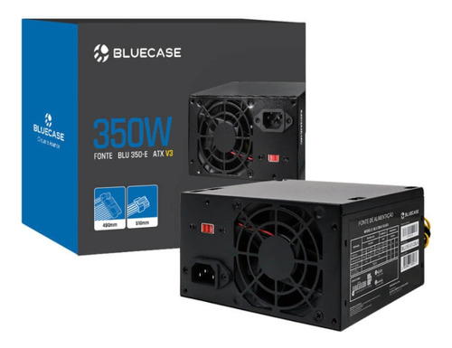 Fonte De Alimentação Para Pc Bluecase Blu350-e V3 Atx 350w