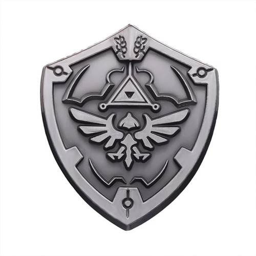 Pin Esmaltado De The Legend Of Zelda Escudo Hylian Mate