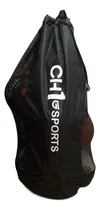 Comprar Bolso Porta Pelotas Max Ch1 Negro Para 10 Pelotas Reforzado