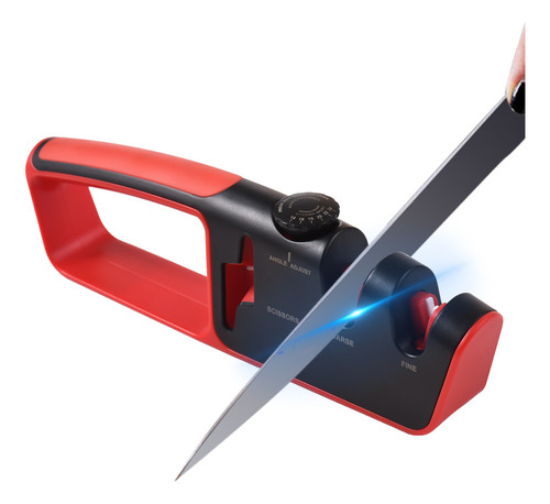 Bh Para Afilador De Cuchillos Y Tijeras Ajustable De 3