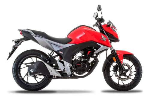 Palancas Y Puños Para Honda Cb160f Invicta, Rojas Con Negra