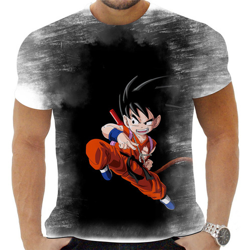 Camiseta Camisa Dragon Ball Desenho Infantil Menino Ke21