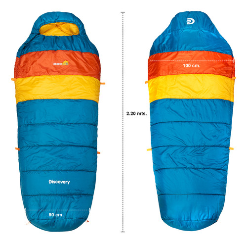 Saco De Dormir Ancho Dolomites Dxt65 Twin Discovery