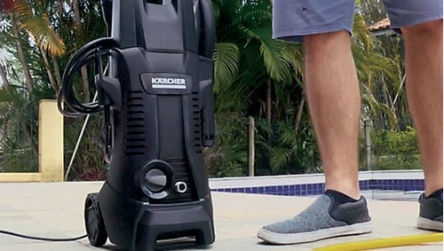 Imagen 3 de 3 de Hidrolavadora eléctrica Kärcher K2 Car Black 19940520 negra de 1200W con 11MPa de presión máxima 220V - 50Hz/60Hz