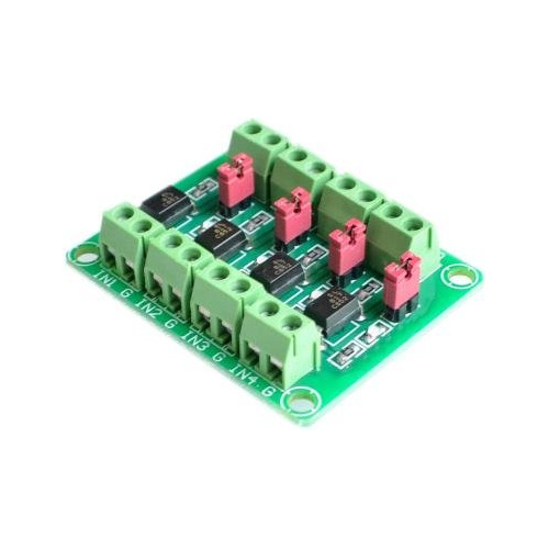 Modulo De Aislamiento 4 Canales Optoacoplador Pc817 3.6-30v