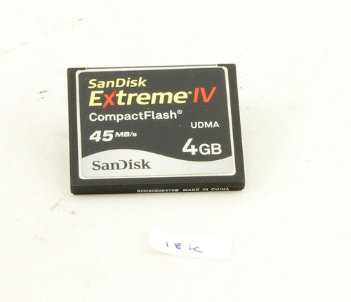 Memoria Compact Flash 4 Gb Sandisk 3