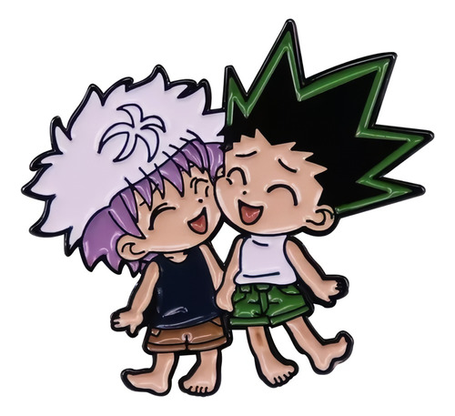 Pins De Killua Zoldyck / Hunter X Hunter / Broches Metálicos