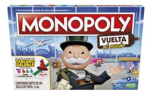 Hasbro Gaming Monopoly Vuelta Al Mundo