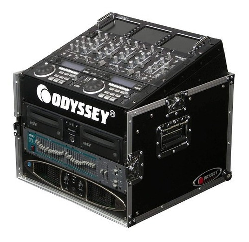 Imagen 3 de 5 de Rack Case Con Podio Para Dj De 10x6 Espacios Odyssey