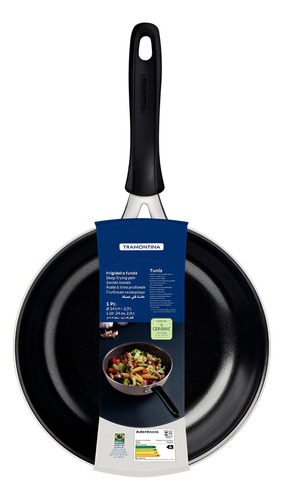 Frigideira Funda Tramontina Cerâmico Tunis 24cm Azul Cor Azul Mediterrâneo