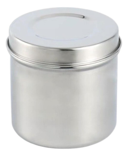 Recipiente De Acero Inoxidable Para Aderezos, 9 Cm X 9,2 Cm