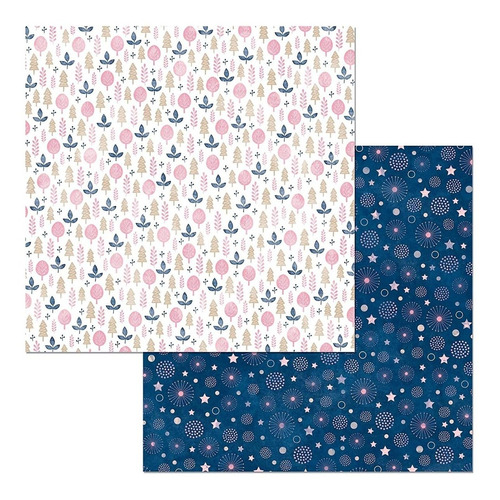 Cartulina Doble Cara Bo Bunny 12x12 PLG 7310157 (2 Und)