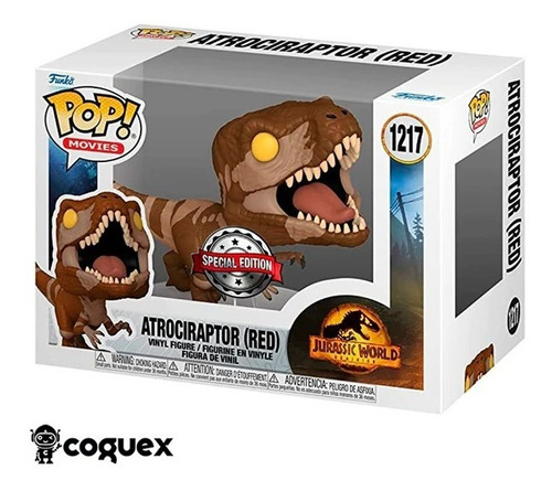 Funko Pop! Jurassic World Atrociraptor Red 1217