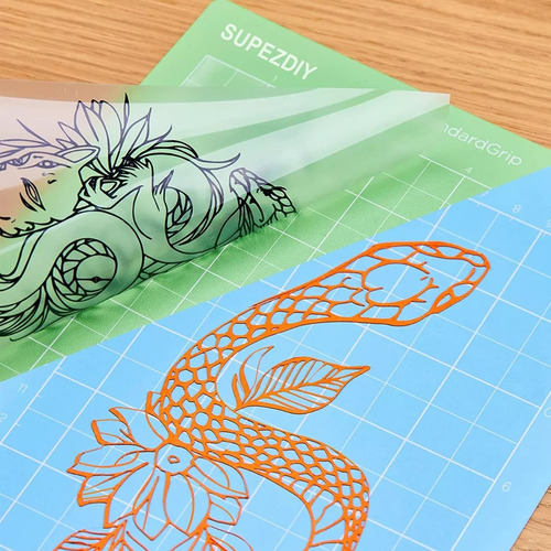 A Tapete De Corte Para Cricut Joy Y Vinil 12x4.5 Pulgadas