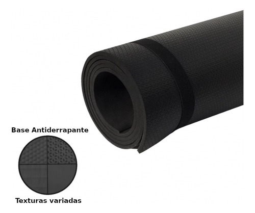Imagem 4 de 7 de Kit Com 3 Extensores Elástico Tensão Media +colchonete 1,70m